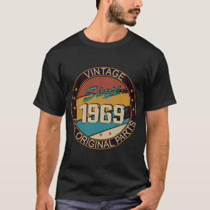 54th Birthday Man Woman 54 Years 1969 Decorative T-Shirt