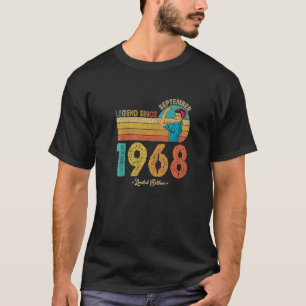 54th Birthday September 1968 Legend Since 1968 54 T-Shirt