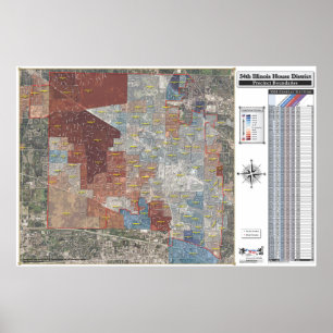 54th Illinois House District - 2008 General Poster