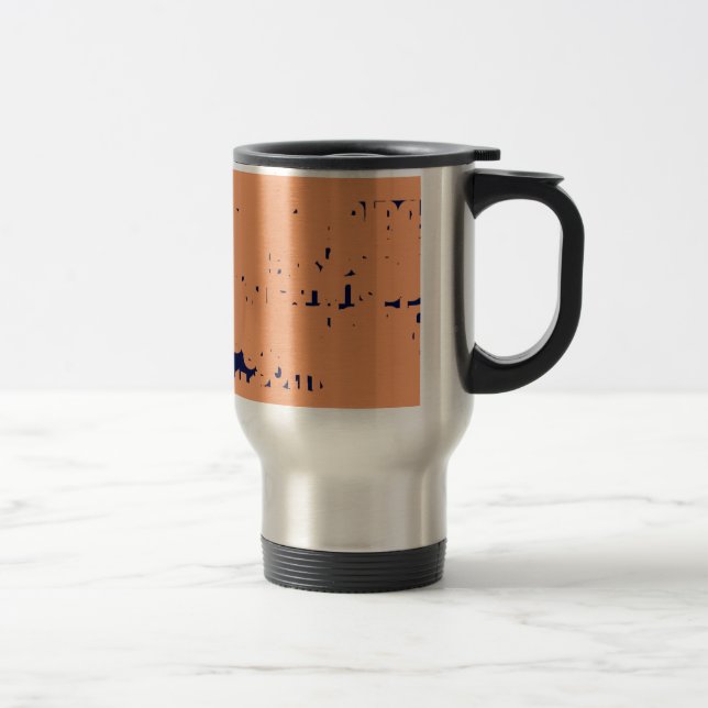 5556 abstract art travel mug (Right)