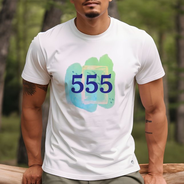 555 Angel Number Transformation Affirmation T-Shirt (Creator Uploaded)