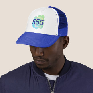 555 Angel Number Transformation Affirmation Trucker Hat