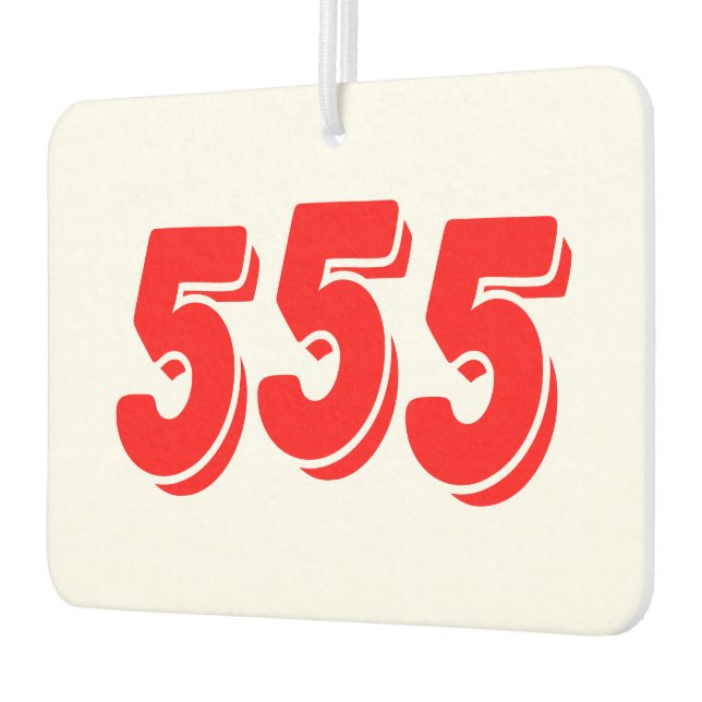 555 CAR AIR FRESHENER (Left)