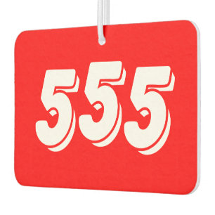 555 CAR AIR FRESHENER