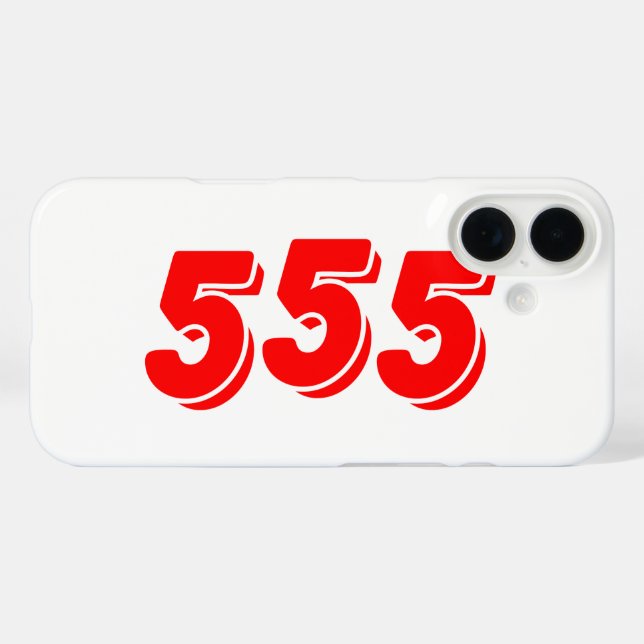 555 Case-Mate iPhone CASE (Back (Horizontal))