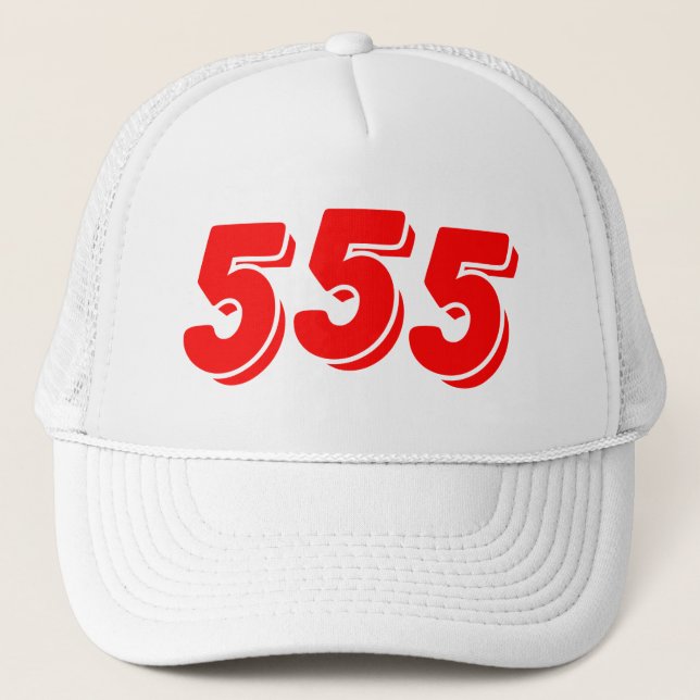 555 TRUCKER HAT (Front)