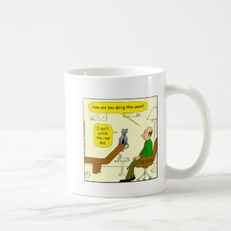 559 I can't catch the red dot cartoon Coffee Mug