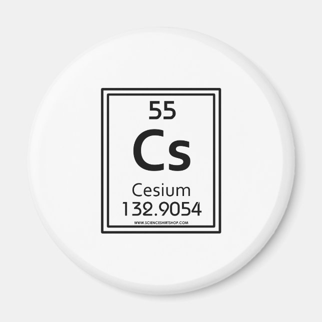 55 Caesium Magnet (Front)