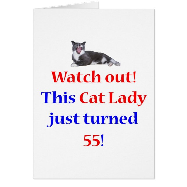 55 Cat Lady (Front)
