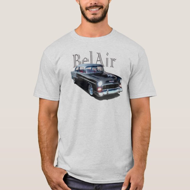 '55 Chevy BelAir Custom T-SHIRT (Front)
