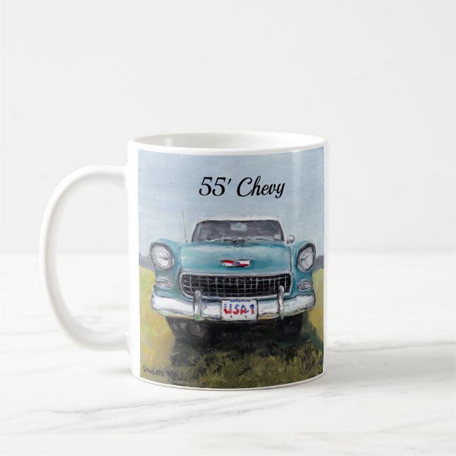 55' Chevy Car Art Mug (Left)