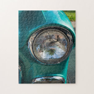 55 Chevy Headlight Jigsaw Puzzle