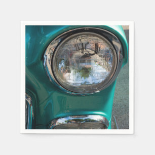 55 Chevy Headlight Napkin