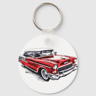 55 Chevy Key Ring