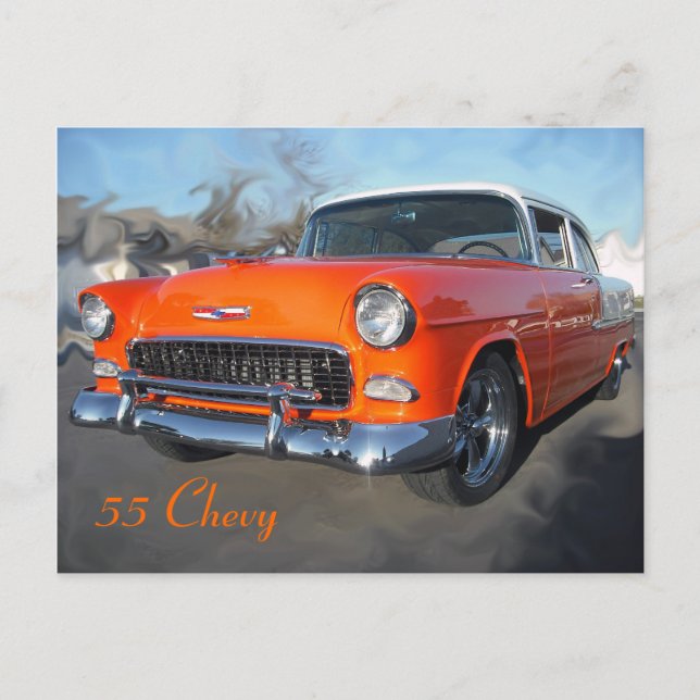 55 Chevy Postcard (Front)