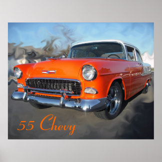 55 Chevy Poster