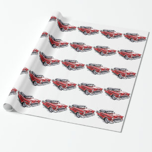 55 Chevy Wrapping Paper