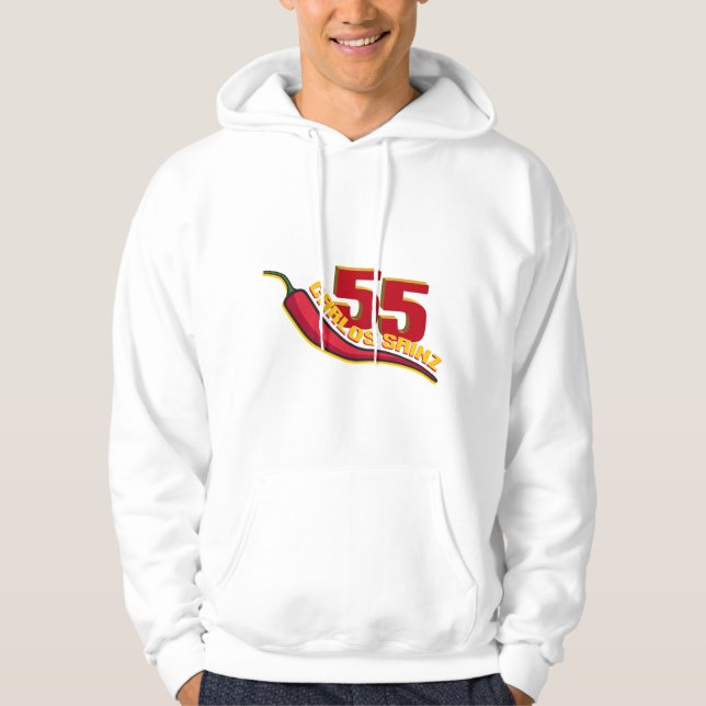 #55 Chilli Hoodie | Fan-Made Tifosi Gear (Front)