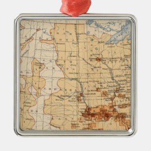 55 Density Negro population Metal Tree Decoration