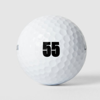 55 GOLF BALLS