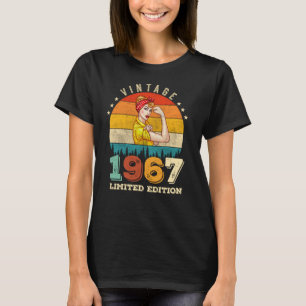 55 Year Old 1967 Vintage Women 55th Birthday Gift T-Shirt