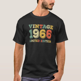 55 Year Old Gifts Born In 1966 Limited Edition 55T T-Shirt