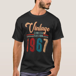 55 Year Old Vintage 1967 55th Birthday 2 T-Shirt
