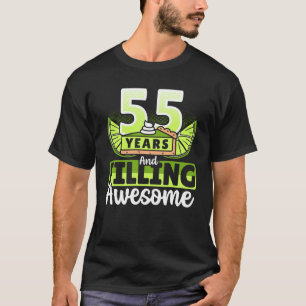 55 Years Filling Awesome Lime Pie Birthday T-Shirt