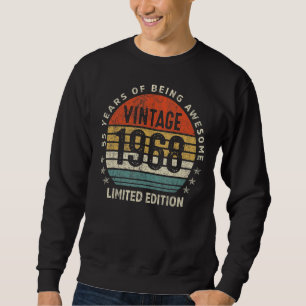55 Years Old Vintage 1968 Limited Edition 55th Bir Sweatshirt