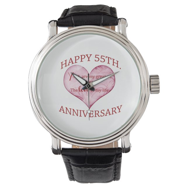 55th. Anniversary Watch (Front)