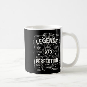 55th Birthday Gift Men Women Legend December 1970 Coffee Mug
