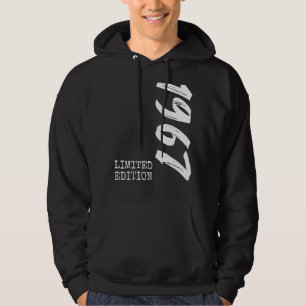 55th Birthday Ladies Mens 55 Years 1967 Hoodie