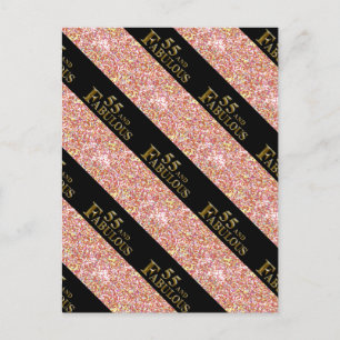 55th Birthday Postcard