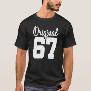 55th Birthday Women Men Original Vintage 67 T-Shirt
