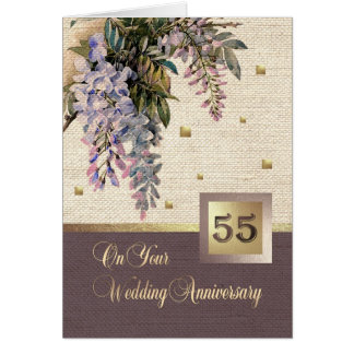  55th  Wedding  Anniversary  Cards  Invitations Zazzle co uk 