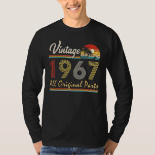 55year Old Vintage 1967 All Original Parts 55th Bi T-Shirt