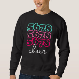 5678 Cheer Mum Cheerleader Cheer Girl  Cheerleadin Sweatshirt