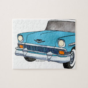 56 Chevrolet Belair Jigsaw Puzzle