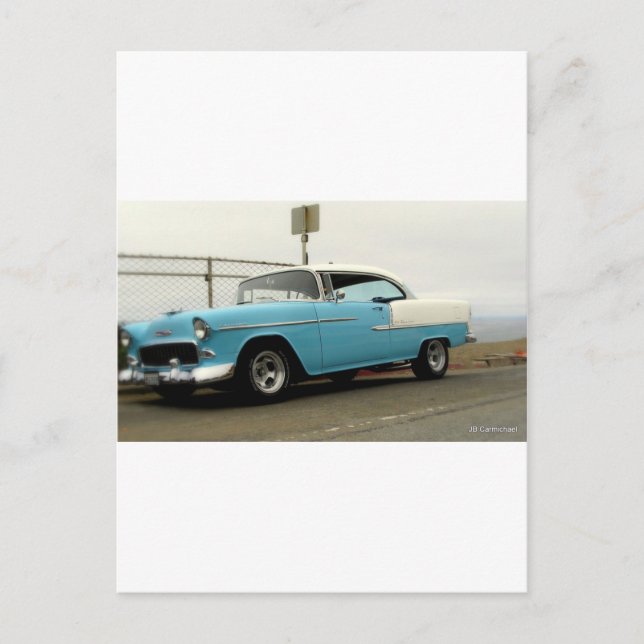 56 Chevy Belair Postcard (Front)