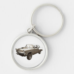 56 Chevy Gasser Key Ring
