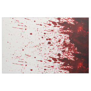 56" Inch Wide Cotton Fabric Blood Splatter Vampire