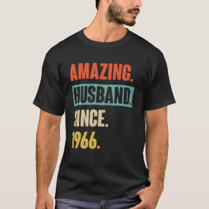 56 Wedding Aniversary Gift Him - Amazing Husband S T-Shirt