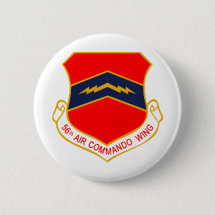 56th Air Commando Wing 6 Cm Round Badge