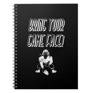 56th American Football Vintage Notebook