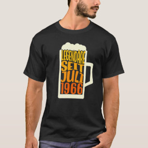 56th Birthday Beer Legendary Since July 1966 T-Shirt