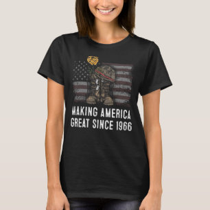 56th Birthday Making America Great Since 1966 2 T-Shirt