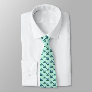 56th Birthday or Anniversary Peacock Feathers Tie