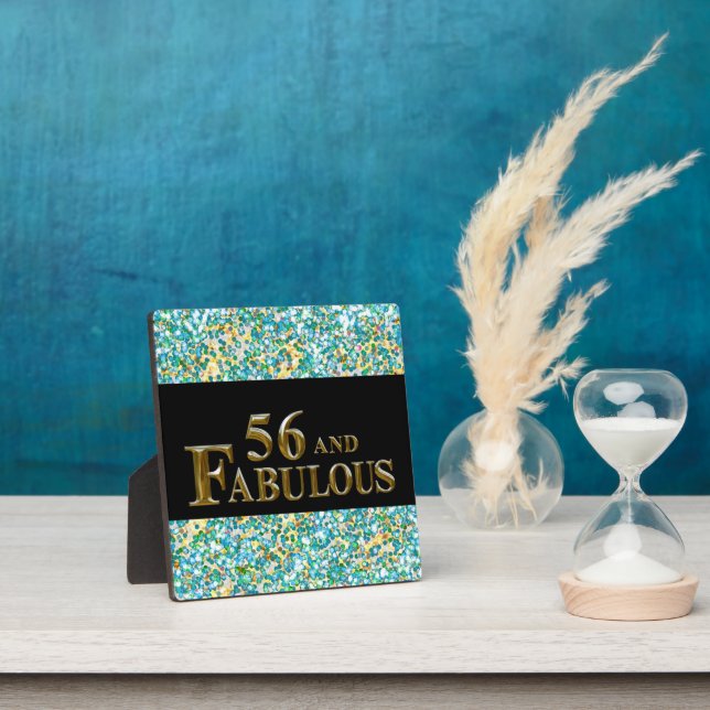 56th  Birthday  Plaque (Insitu)