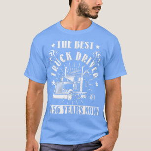 56th Birthday Present Truck Driver 56 Years Trucks T-Shirt