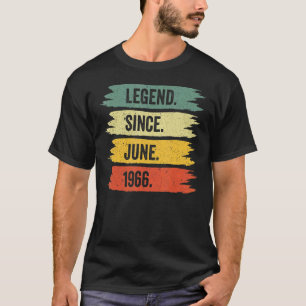 56th Birthday Retro Vintage Legends Were Born In J T-Shirt